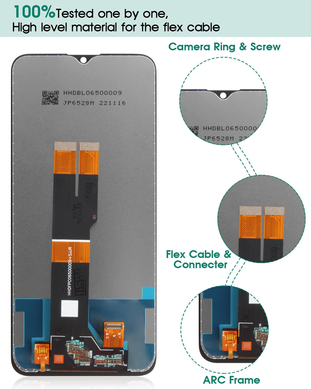 パーツ ta Genuine OEM Honda 74270-TEA-T00 Driver LH Front Fender Cover 2017